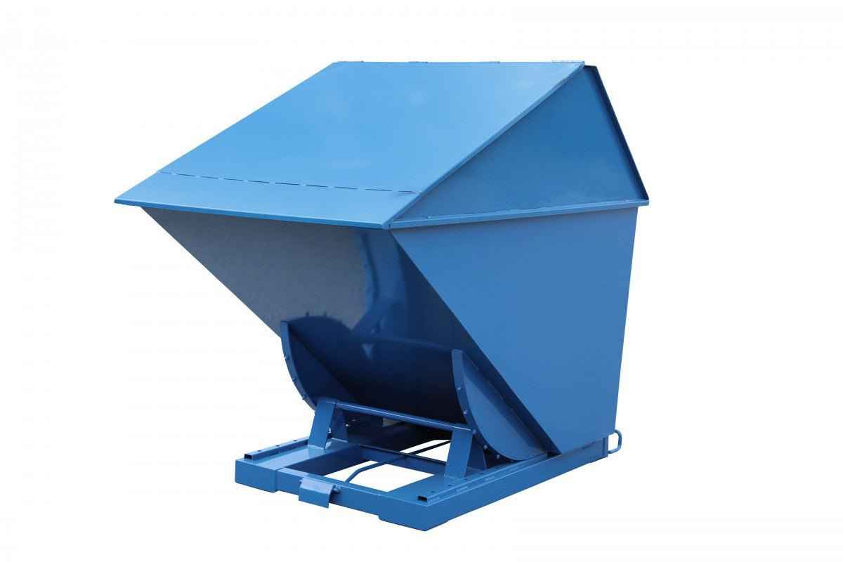 Atkritumu konteiners ar vāku TL 22, 2200 L.