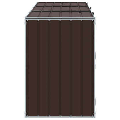 Atkritumu Tvertņu Novietne, , 216X81X115 Cm, Tērauds - HOLDORS