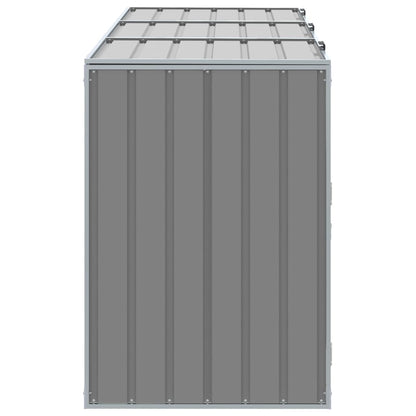 Atkritumu Tvertņu Novietne, , 216X81X115 Cm, Tērauds - HOLDORS