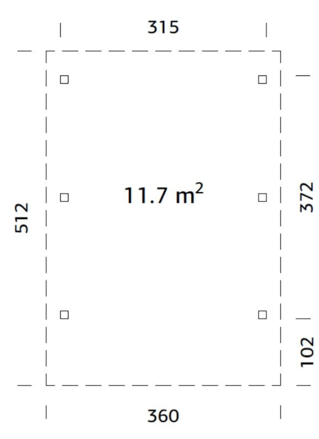 Auto nojume Kārlis 11.7 m2 - HOLDORS
