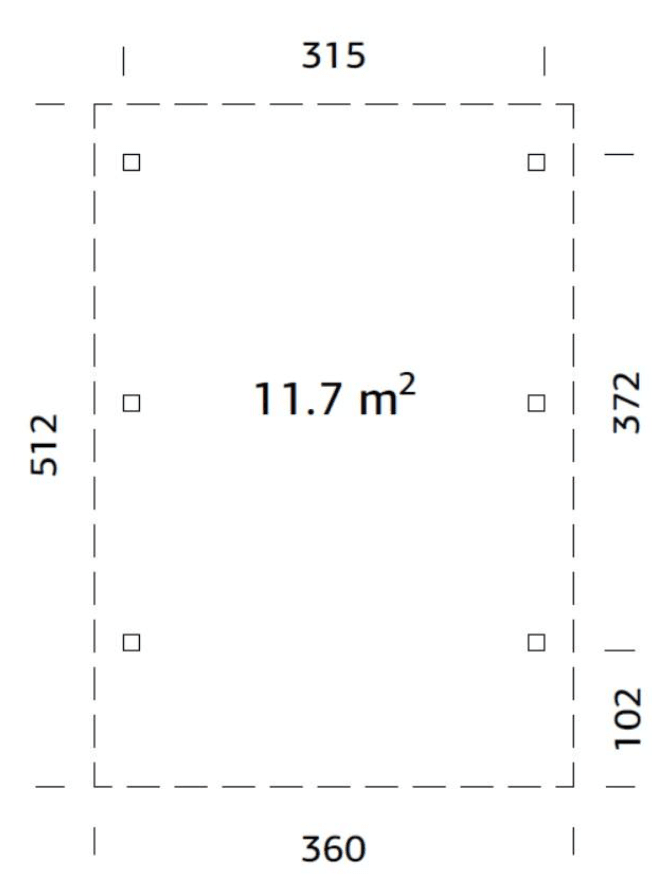 Auto nojume Kārlis 11.7 m2 - HOLDORS