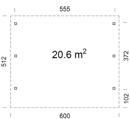 Auto nojume Kārlis 20.6 m2 - HOLDORS