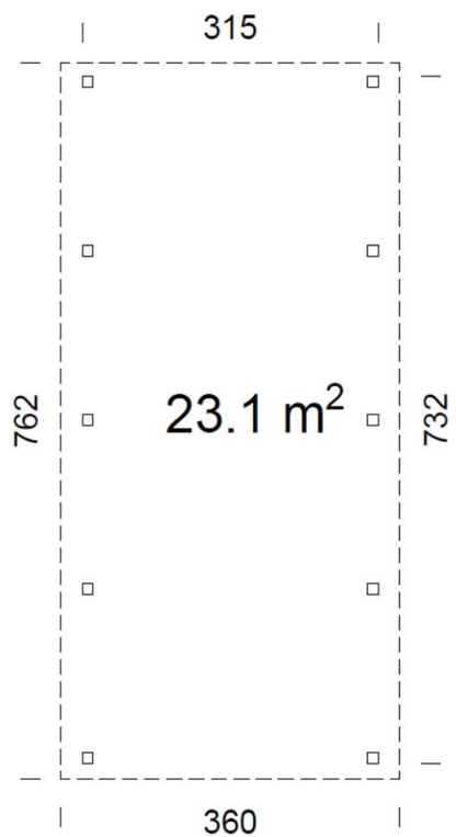 Auto nojume Kārlis 23.1 m2 - HOLDORS