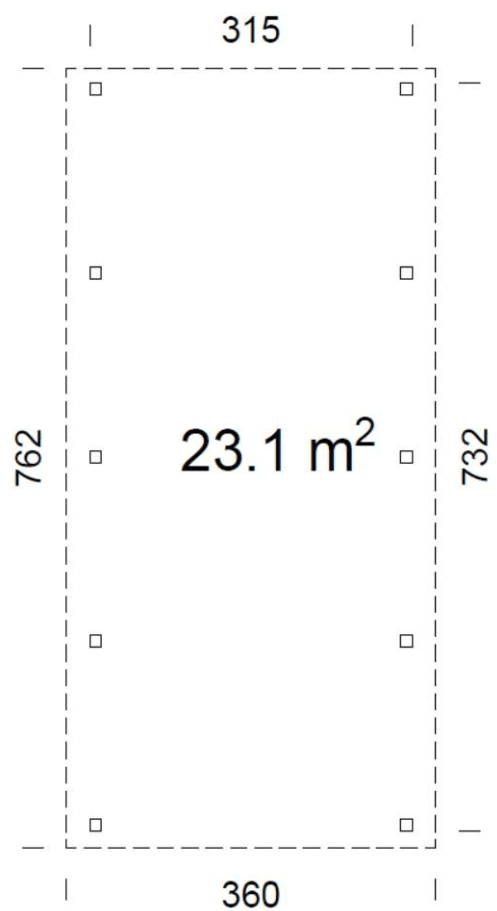 Auto nojume Kārlis 23.1 m2 - HOLDORS