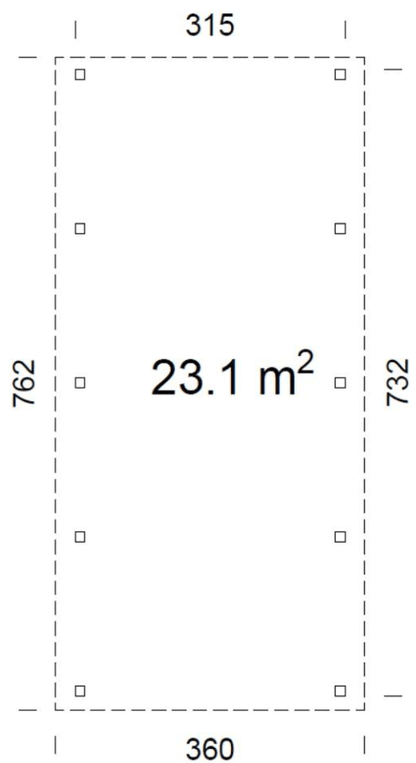 Auto nojume Kārlis 23.1 m2 - HOLDORS