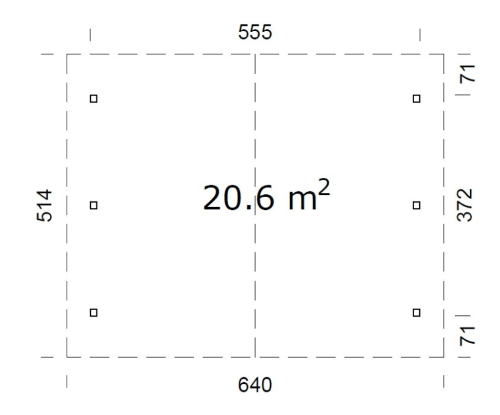 Auto novietne Robis 20.6 m2 - HOLDORS