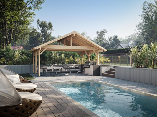 Auto novietne Robis diviem auto 20.6 m2