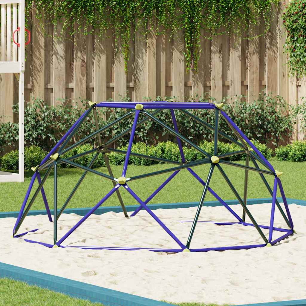 Bērnu Kāpšanas Dome Zila 8Ft Bez Slide Tērauds - HOLDORS