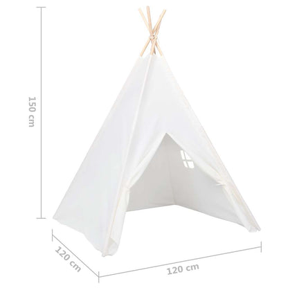 Bērnu Telts Ar Somu, Vigvama Forma, , 120X120X150 Cm - HOLDORS