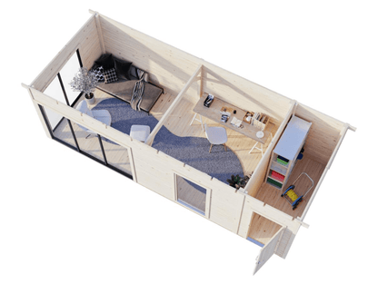 Brīvdienu māja Andris 21.1m² - HOLDORS