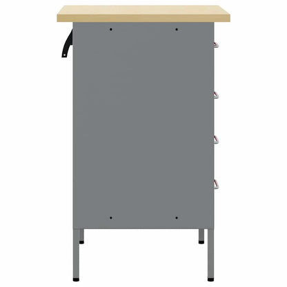 Darbagalds Ar Atvilktni Sarkans Un Pelēks 50 X 55 X 85 Cm - HOLDORS