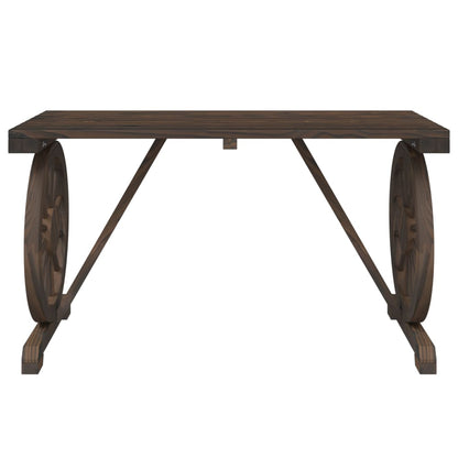 Dārza Galds, 115X55X65 Cm, Egles Masīvkoks - HOLDORS