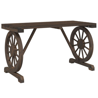 Dārza Galds, 115X55X65 Cm, Egles Masīvkoks - HOLDORS