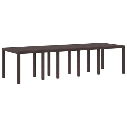 Dārza Galds 150 X 100 X 73 Cm Poliratāns - HOLDORS