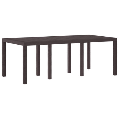 Dārza Galds 150 X 100 X 73 Cm Poliratāns - HOLDORS
