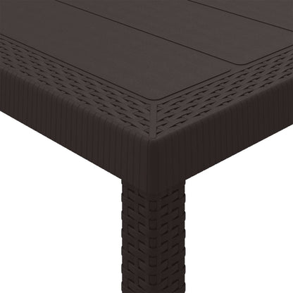 Dārza Galds 150 X 100 X 73 Cm Poliratāns - HOLDORS