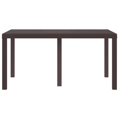 Dārza Galds 150 X 100 X 73 Cm Poliratāns - HOLDORS