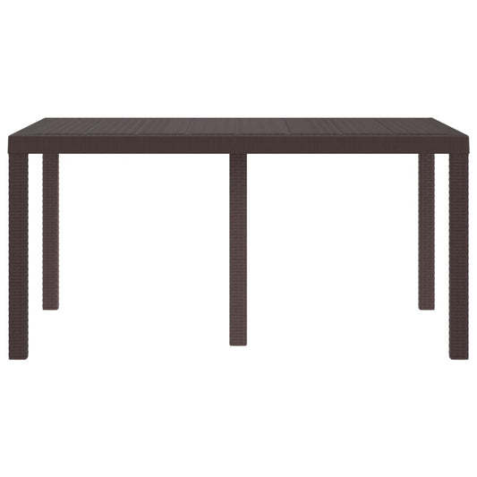 Dārza Galds 150 X 100 X 73 Cm Poliratāns - HOLDORS