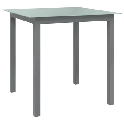 Dārza Galds, Melns, , Alumīnijs Un Stikls - HOLDORS