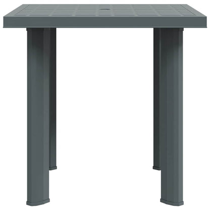 Dārza Galds, Zaļš, 80X75X72 Cm, Plastmasa - HOLDORS