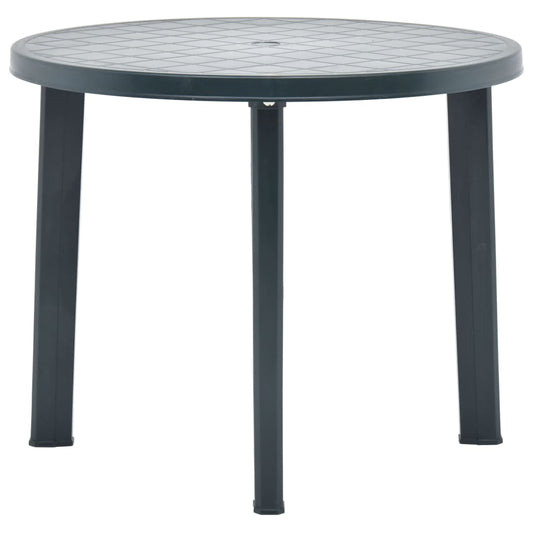 Dārza Galds, Zaļš, 89 Cm, Plastmasa - HOLDORS