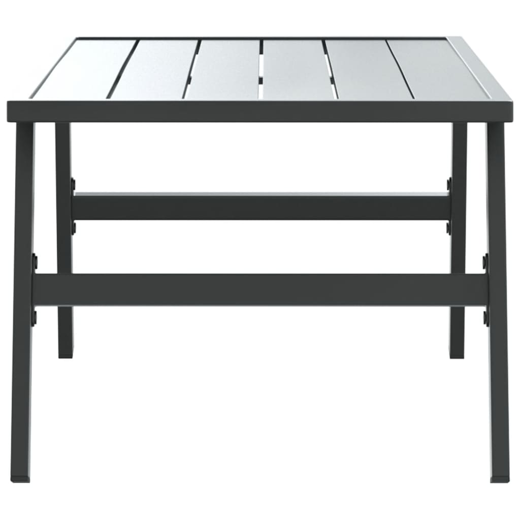 Dārza Kafijas Galdiņš, Melns, 90X45X35 Cm, Tērauds - HOLDORS