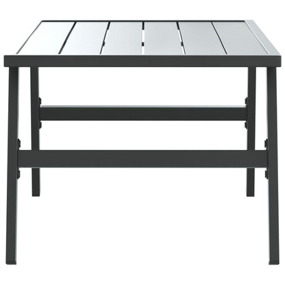 Dārza Kafijas Galdiņš, Melns, 90X45X35 Cm, Tērauds - HOLDORS