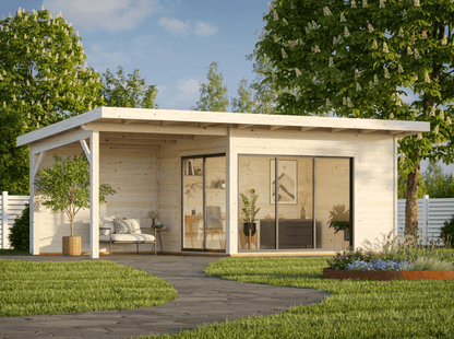Dārza koka māja Andris 11.2 + 7.9 m² - HOLDORS