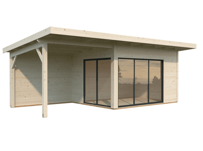 Dārza koka māja Andris 11.2 + 7.9 m² - HOLDORS
