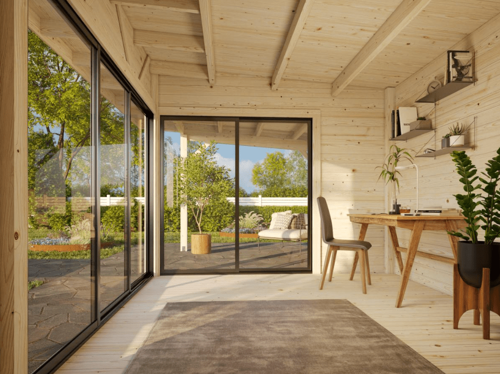 Dārza koka māja Andris 11.2 + 7.9 m² - HOLDORS