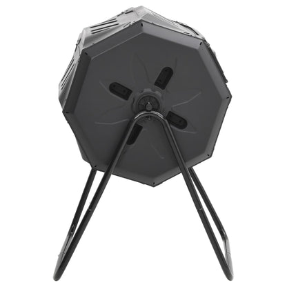 Dārza Komposta Kaste, Melna, 73X64X95 Cm, 160 L - HOLDORS