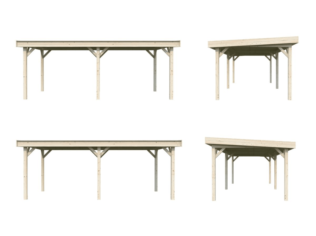 Dārza lapene Liene 16.6 m2 - HOLDORS
