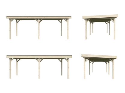 Dārza lapene Liene 16.6 m2 - HOLDORS