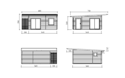 Dārza māja Cecīlija 27.2 m² - HOLDORS