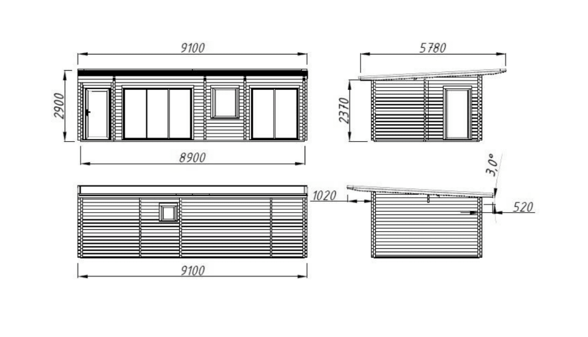 Dārza māja Cecīlija 32.0 m² - HOLDORS
