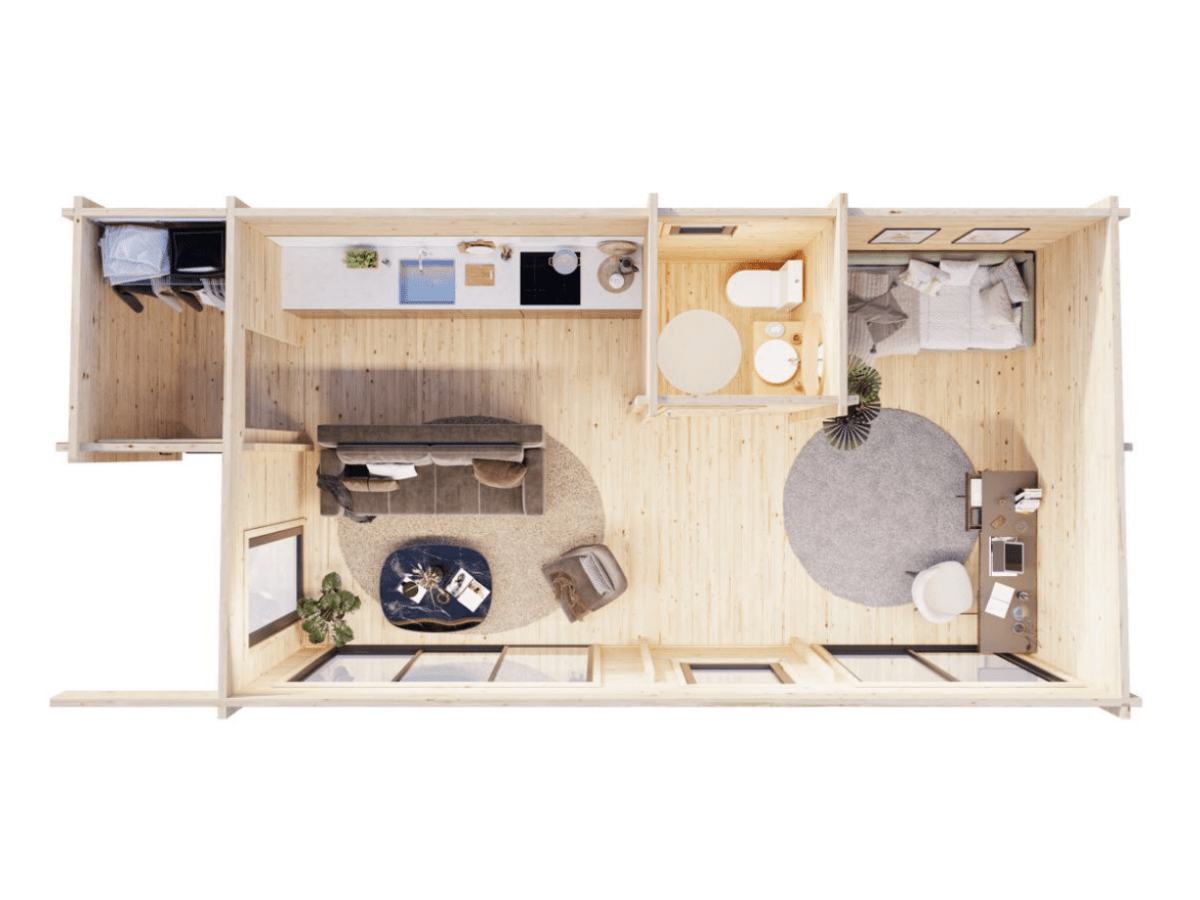 Dārza māja Cecīlija 32.0 m² - HOLDORS
