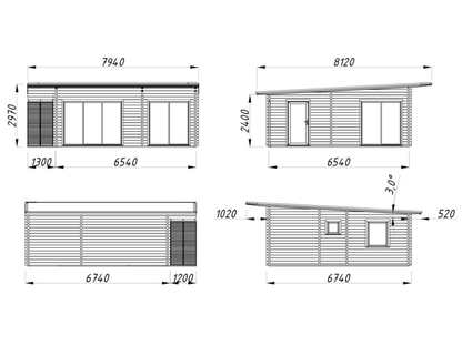 Dārza māja Cecīlija 39.9 m² - HOLDORS