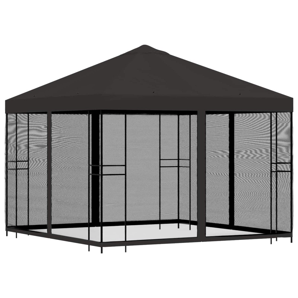 Dārza Paviljons Ar Sānu Sienām 3 X 3 M - HOLDORS