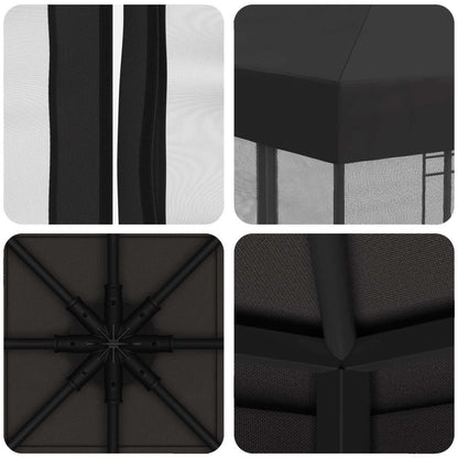 Dārza Paviljons Ar Sānu Sienām 3 X 3 M - HOLDORS