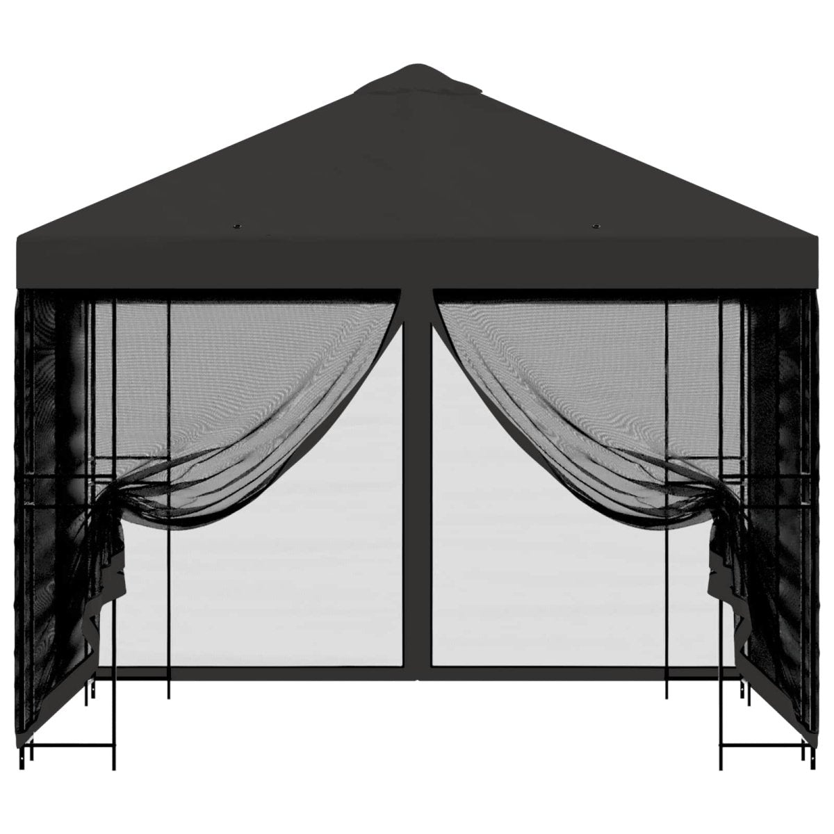 Dārza Paviljons Ar Sānu Sienām 3 X 3 M - HOLDORS