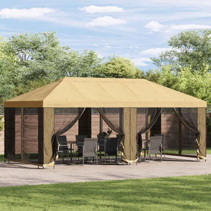 Dārza Paviljons Ar Sānu Sienām 6 X 3 M - HOLDORS