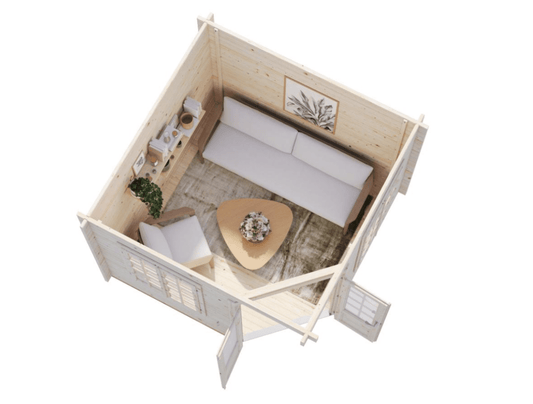 Dārza paviljons Melānija 6.9 m² - HOLDORS
