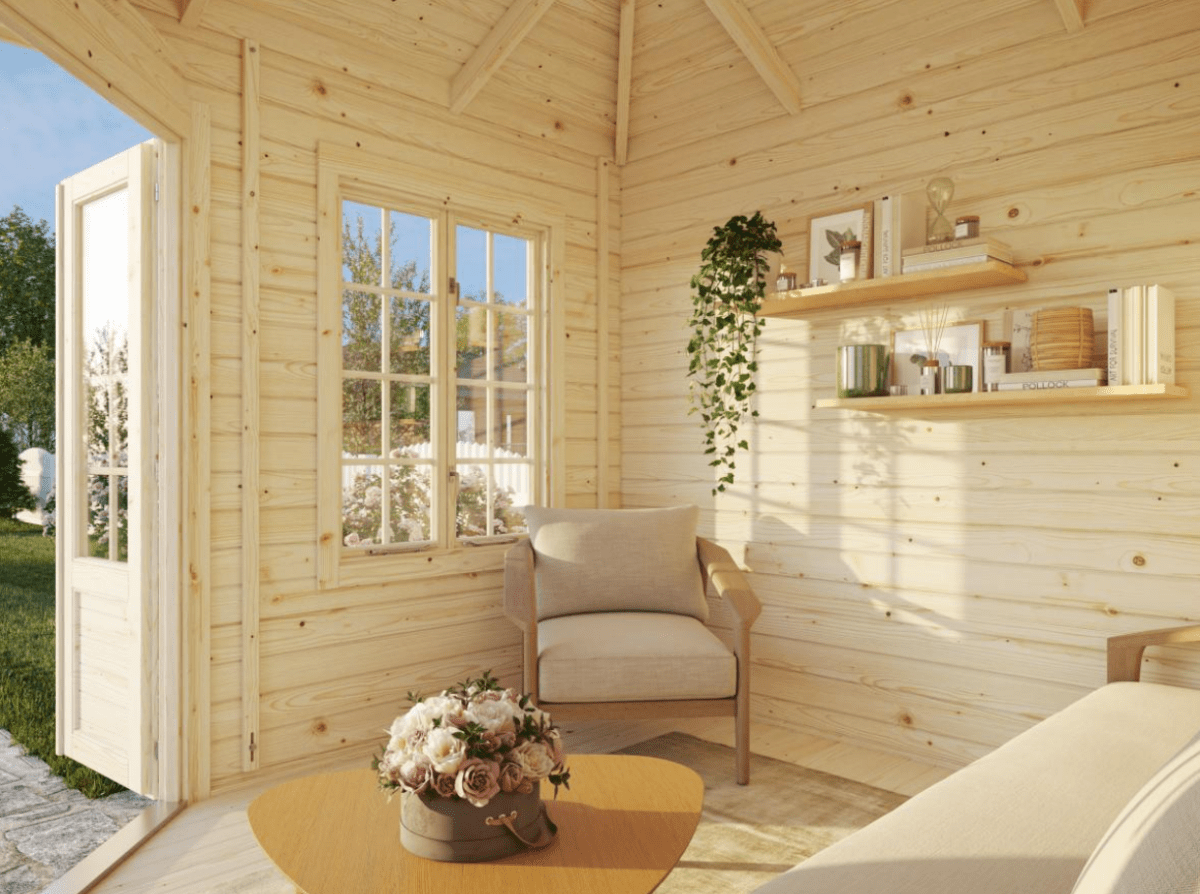 Dārza paviljons Melānija 6.9 m² - HOLDORS