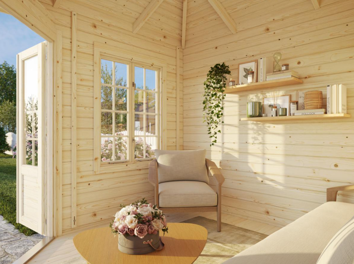 Dārza paviljons Melānija 6.9 m²