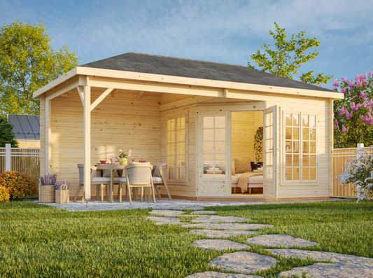 Dārza paviljons Melānija 7.0 + 8.1 m²