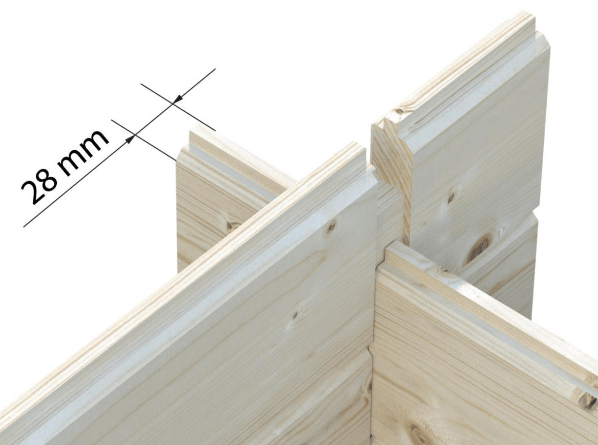 Dārza paviljons Melānija 7.0 + 8.1 m² - HOLDORS
