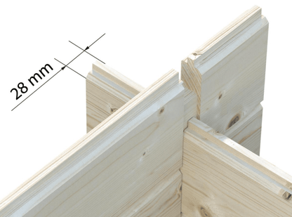Dārza paviljons Melānija 7.0 + 8.1 m² - HOLDORS