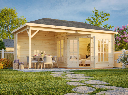 Dārza paviljons Melānija 7.0 + 8.1 m² - HOLDORS