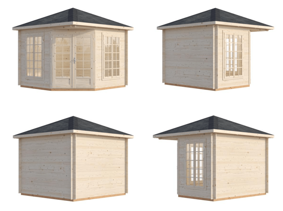 Dārza paviljons Melānija 7.0 m² - HOLDORS