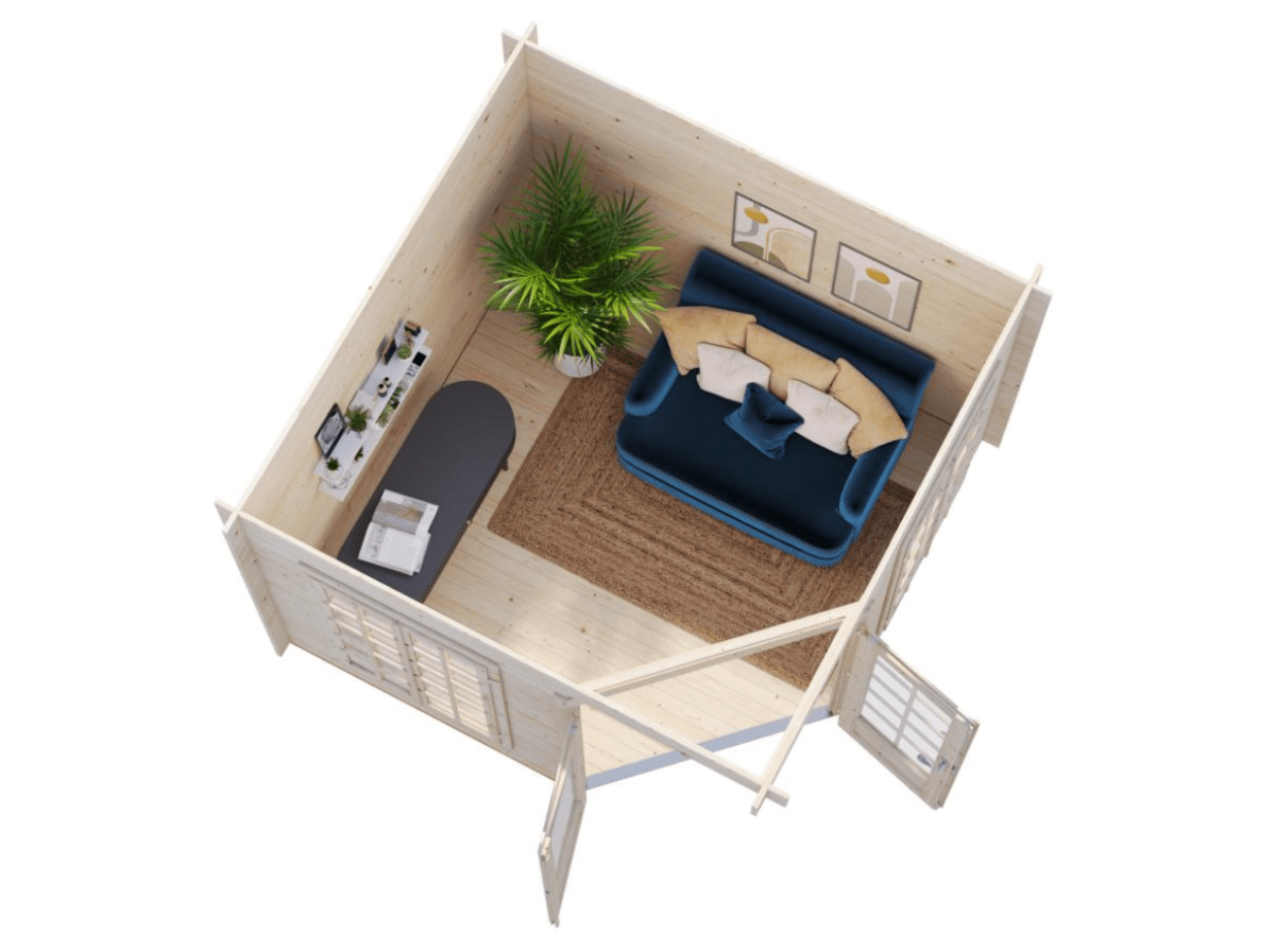 Dārza paviljons Melānija 7.0 m² - HOLDORS